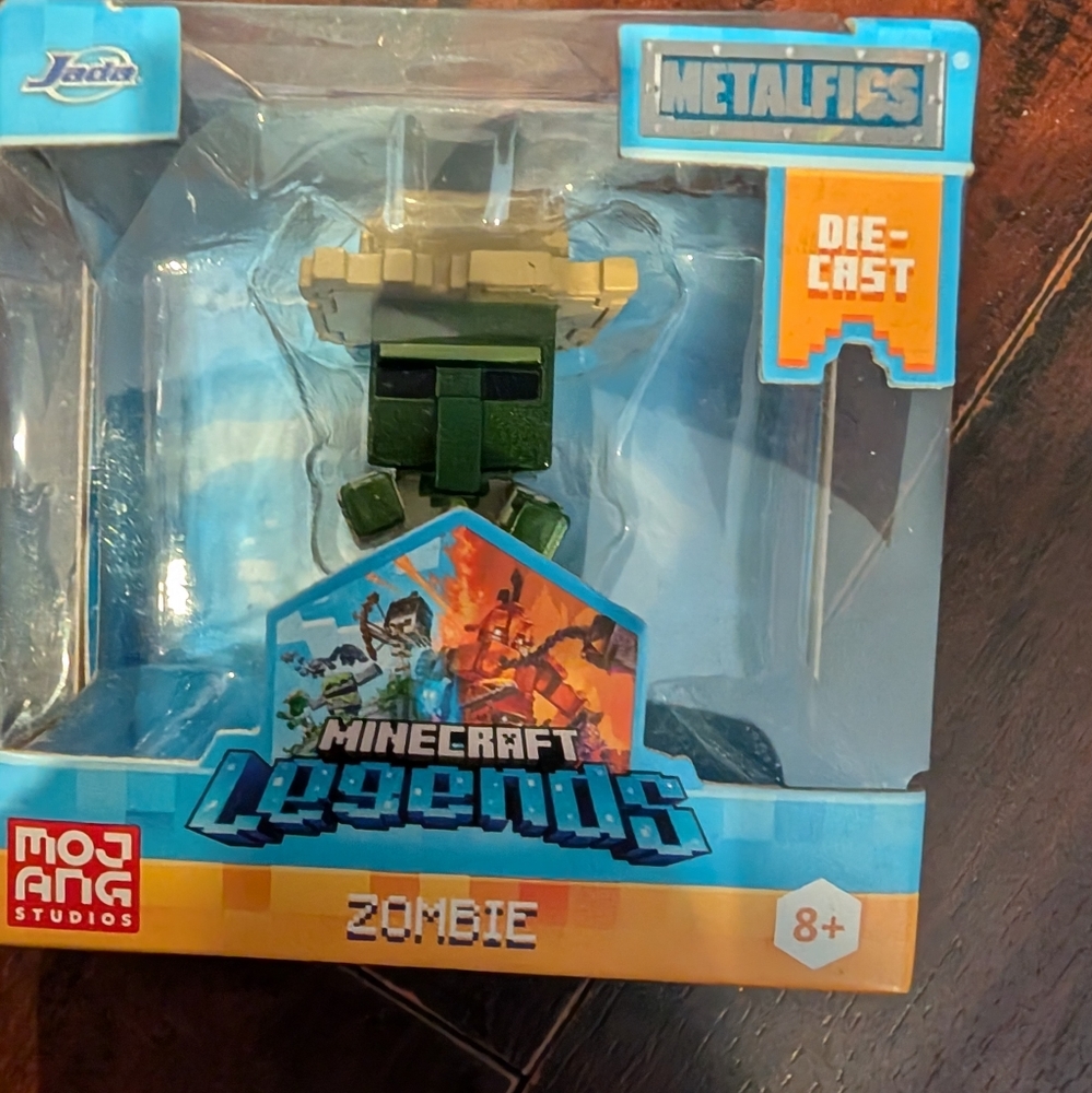 Minecraft Legends Zombie Action Figure by Jada Toys